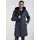 POLARINO Strickmantel Blau 36