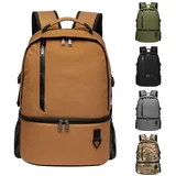 LuxusKollektion Kühltasche Kühlrucksack 28L isoliert Thermo Kühltasche Camping Reisen Braun