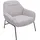MCW Lounge-Sessel MCW-J77 Bouclé 70 x 80 x 80 cm Grau mit Relax-Funktion