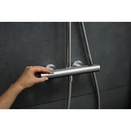 Hansgrohe Pulsify S Puro 260 1jet, Ecostat Fine, Handbrause 3jet, EcoSmart mit Thermostat, 24237000,