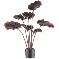 Creativ green Kunstpalme »Strahlenpalme«, in trendiger Farbgebung Creativ green dunkelrot