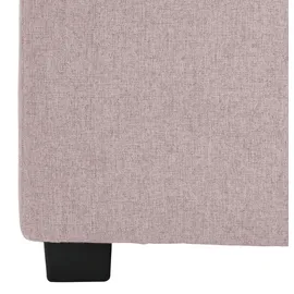 Home Affaire Polsterbett HOME AFFAIRE "Endres", rosa (flamingo), B:133cm L:210cm, imgrägnierte Struktur (100% Polyester), Betten, Polsterbett, mit Bettkasten, wahlweise ohne Matratze/Lattenrost oder incl. Matratze