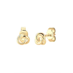 Elli PREMIUM Trend Knoten 585 Gelbgold OneSize Damen 