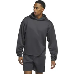 adidas Freizeit-Kapuzenpullover Hoody Select (Recycling-Polyester) carbongrau/schwarz Herren