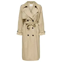 Only Damen Onlchloe Double B. Otw Noos Trenchcoat, Tannin,