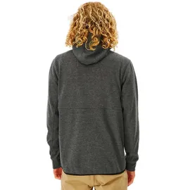 Rip Curl Anti Series Departed Reißverschlusspullover - Charcoal Marle, - M