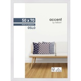 accent by nielsen Accent Holz Bilderrahmen Oslo 50x70 cm, Weiß