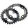 Race Face Turbine Kettenblatt Set 34/24 Zähne Schwarz