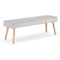 B&D home Sitzbank Emil, in Grau, | Gr.: 120