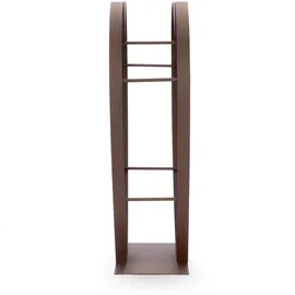 VASNER Kaminholzregal Amore A2 Metall 69 x 69 x 20,5 cm Rostbraun