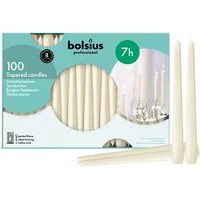 Bolsius Spitzkerze 25,4 cm 100 St. elfenbeinfarben