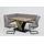 HELA Tische Schwingstuhl Turin Webstoff Schlamm 4er Set