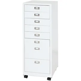 Mendler HWC-L49 Aktenschrank 115x40x41 cm weiß