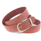 Anthoni Crown Damengürtel Leder pink 90