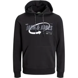 Jack & Jones Hoodie Black Kapuzensweatshirt