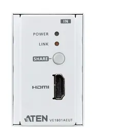 ATEN VE1801AEUT HDMI 4K HDBaseT-Lite Sender, mit EU-Wandplatte PoH