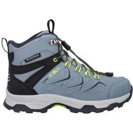 CMP Kids BYNE MID WP Outdoor Shoes Kinder-Sportschuhe, Blau-Grau (Fog), Numeric_35 EU