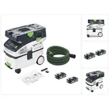 Festool CTLC MIDI Akku Absaugmobil 36 V ( 2x 18 V ) Staubkl. L + 2x Akku 4,0 Ah - ohne Ladegerät