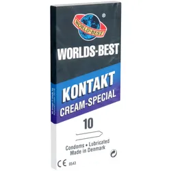«Kontakt Cream Special» gefühlsechte Kondome aus Dänemark (10 Kondome) 10 St