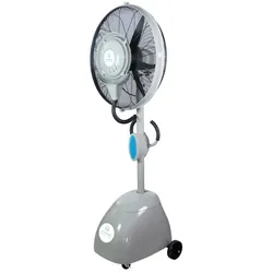 O'FRESH Außenbereich Hochleistungs-Nebelventilator - Terrasse - Grau - 200 cm - 240W - 9 Std. Laufzeit - Wasserrecycling