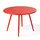 Oviala Gartentisch Ø 40 x 30 cm Rot