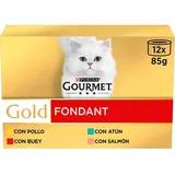 Purina Gold Gourmet Katzenfutter 12x85g 8 Einheiten - Multicolor - One Size
