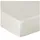 Heckett and Lane Spannbettlaken Mako-Satin 90 x 210 - 220 cm Off-White