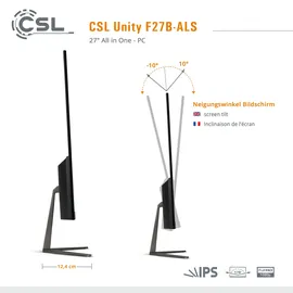 CSL Unity F27B-ALS, QWERTZ Layout (DE) 16 GB PC