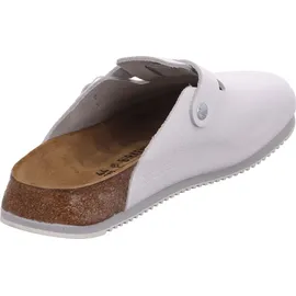 Birkenstock Boston Super Grip Naturleder weiß 45