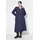 Studio Untold Maxikleid A-Linie Geblümt Blauviolett 46/48