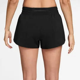 Nike One Dri-FIT Mid-Rise Sport-Shorts Schwarz XL