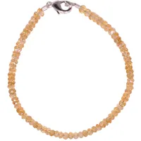 FIRETTI Armband mit Edelstein Citrin Silber 925 19