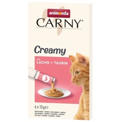 animonda Carny Adult Creamy 11x6x15 g mit Taurin Lachs