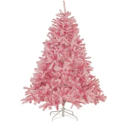 Künstlicher Weihnachtsbaum FARNHAM 180 cm Rosa