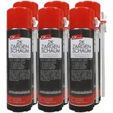 2K ZARGENSCHAUM B2  6x 400ml Montageschaum Türschaum Bauschaum PU-Schaum