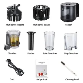 Hurom H400 Slow Juicer grau