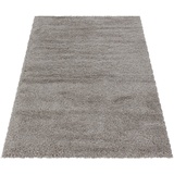 Ayyildiz Teppiche Hochflor-Teppich FLUFFY 3500, rechteckig, 50 mm robuster Langflor, ideal für Wohnzimmer und Schlafzimmer Beige