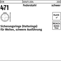 Reyher DIN 471 Sicherungsringe Federstahl 50 x 3 schwere