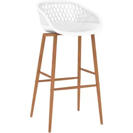 vidaXL 7-tlg. Bar-Set Weiß