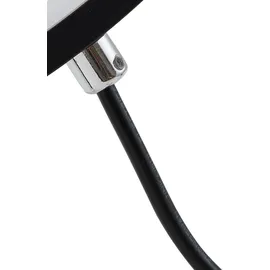 LINDBY LED Solar-Erdspießleuchte Syrene Aluminium 45 cm 1 x 0,24 W warmweiß schwarz