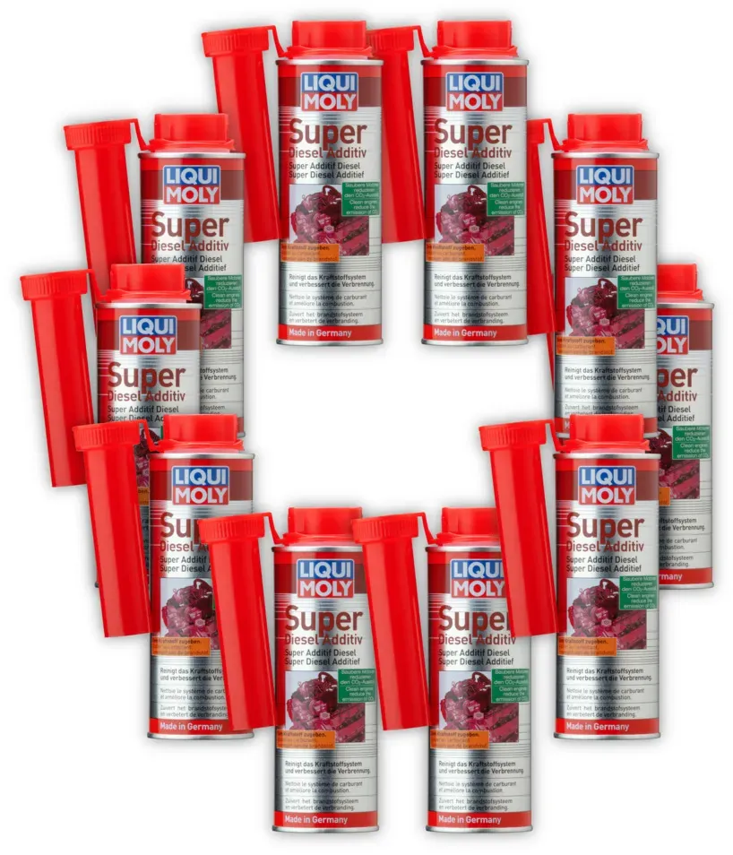 10x 250ml LIQUI MOLY 5120 Additiv Diesel Additiv Korrosion Schutz Reinigung