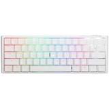 Ducky One 3 Classic Pure White SF Gaming Tastatur, RGB LED - MX-Speed-Silver (US)