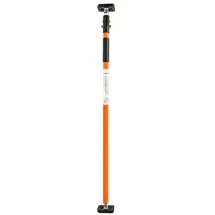 PremiumX Fensterhalter 160-290 cm Spannweite Balkon Rahmen Teleskop-Mast Fenster Klemm-Halterung für Satellitenschüssel - Befestigung ohne Bohren un