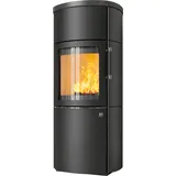 Kaminofen HARK 44-5.5 GT FlameKat Raumluftunabhängig 8 kW - Ofenkacheln: deco-schiefer - Korpus: graphit