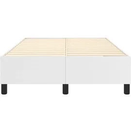 vidaXL Boxspringbett 120 x 200 cm Weiß