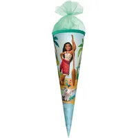 ROTH Schultüte, Disney Vaiana, 22 cm, rund, Tüllverschluss