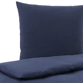 Traumschlaf Uni Jersey marine 135 x 200 cm + 80 x 80 cm