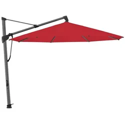 Glatz Ampelschirm Sombrano S+ ø 350 cm Polyacryl Rot Rubin