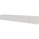altdecor VIRA Lowboard 300 cm Weiß Holz