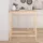 vidaXL Bartisch 100 x 50 x 110 cm Kiefer Braun